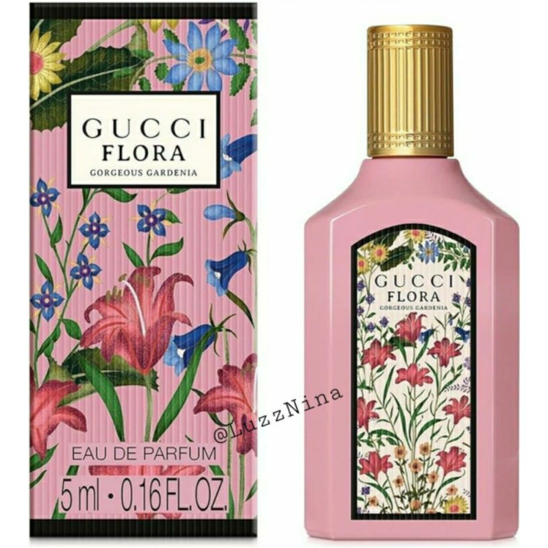 Gucci Flora Gorgeous Gardenia Edp Miniature 5ml Shopee Malaysia