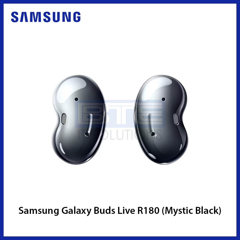 Samsung Galaxy Buds Live R180 (Mystic Black - R180NZKAXME) | Shopee ...