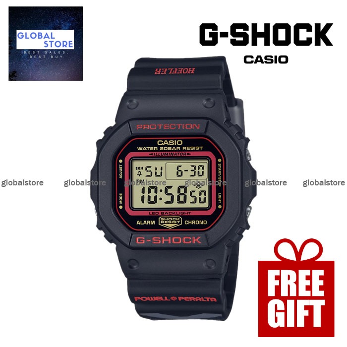 Casio G-Shock DW-5600KH-1 Kelvin Hoefler x Powell Peralta Collaboration ...