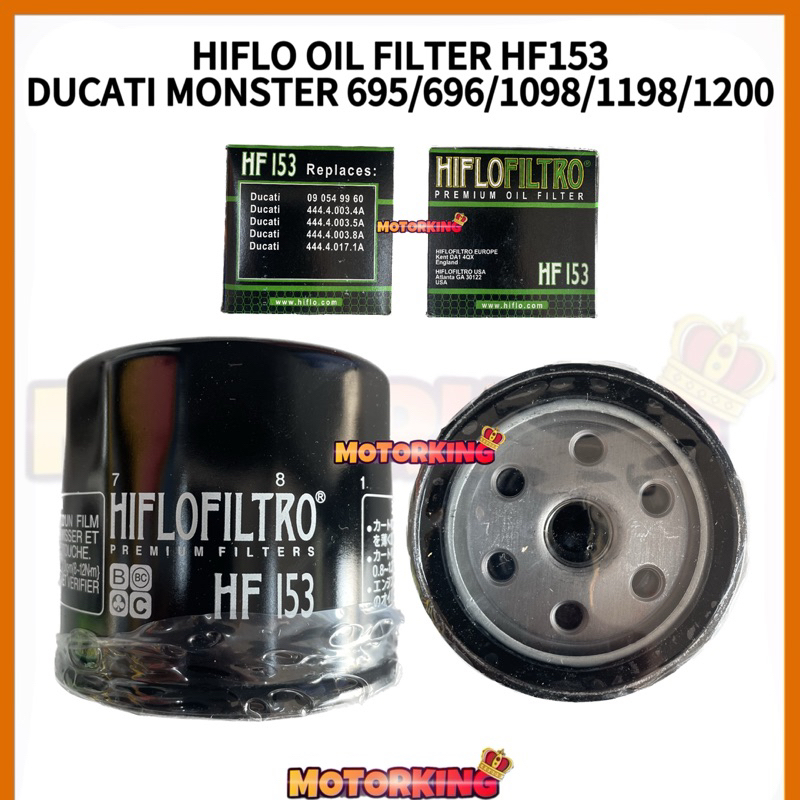 HIFLO OIL FILTER HF153 HF565 HF 303 HF138 HF160 HF204 OIL FILTER ...