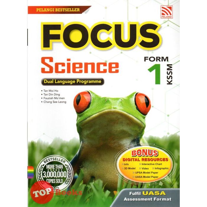  topbooks pelangi focus science form 1 kssm dlp 2023 shopee malaysia