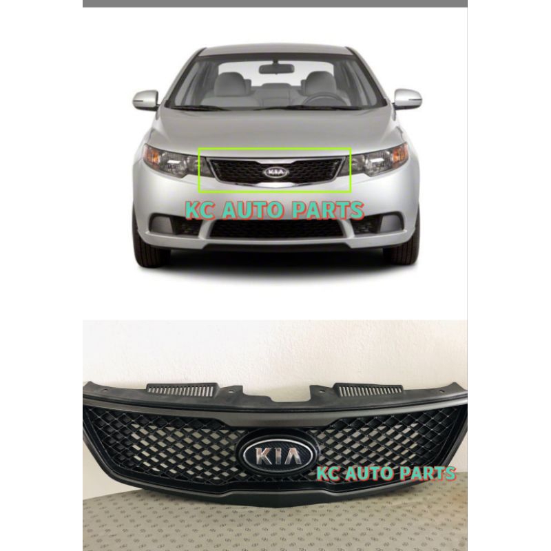 Kia Naza FORTE 2009 - 2014 FRONT RADIATOR GRILLE ASSY WITH LOGO Grille ...