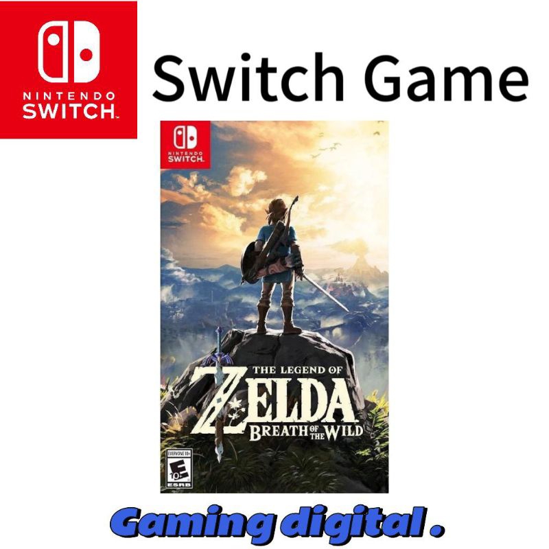 Zelda breath of the clearance wild switch digital download