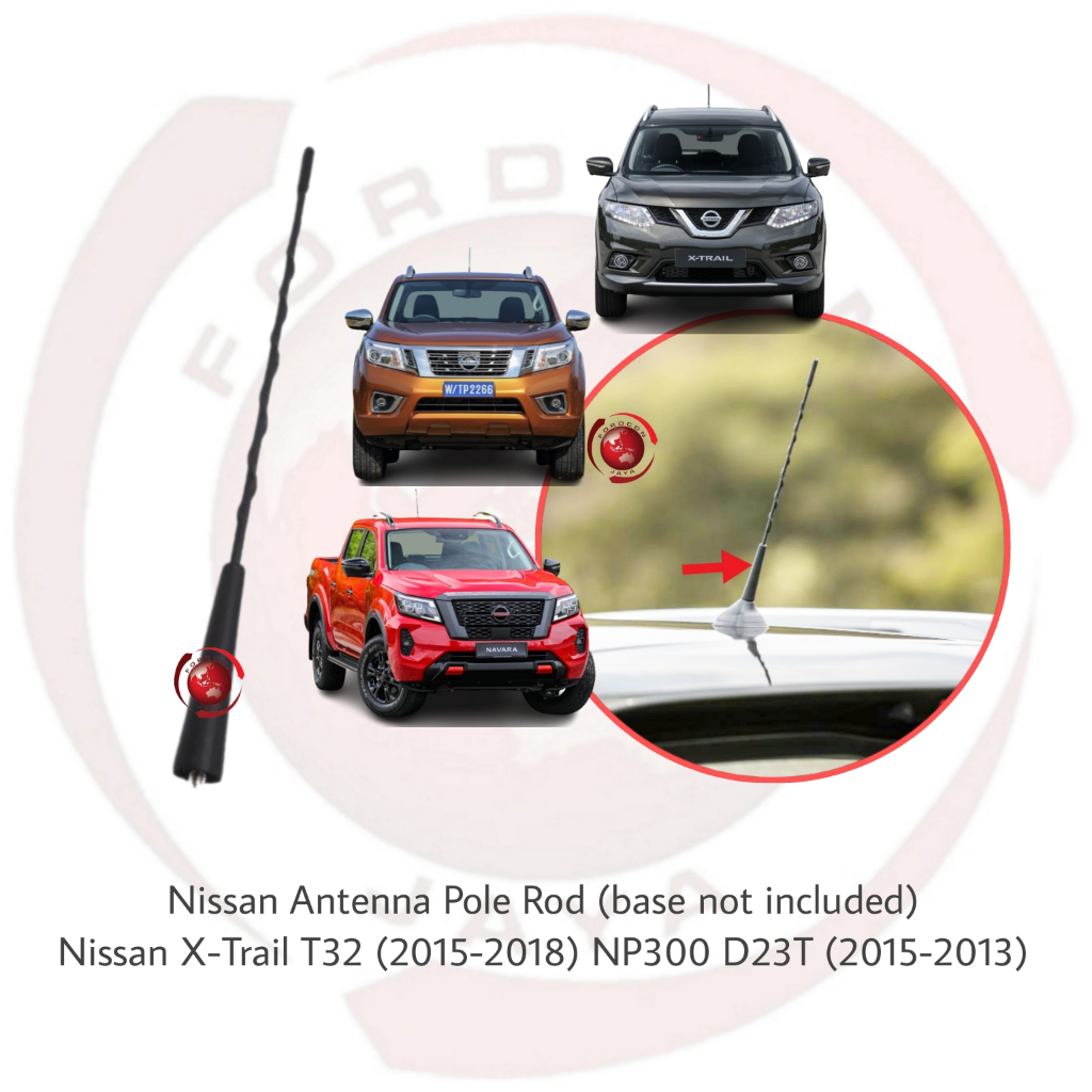 Nissan Antenna Pole Rod (Base not included) XTrail T32L Navara NP300
