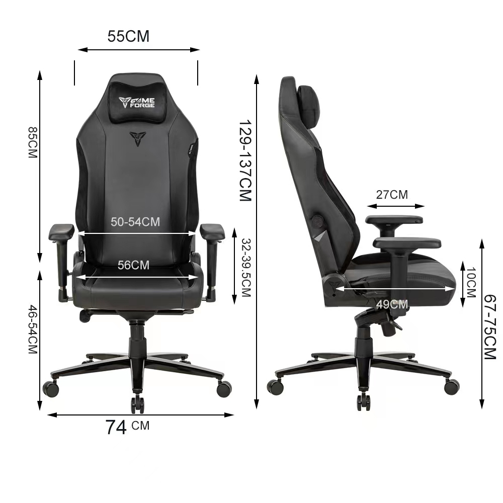 GAMEFORGE Gaming Chair Ergonomic Chair Office Chair Kerusi Gaming電競椅-2 ...