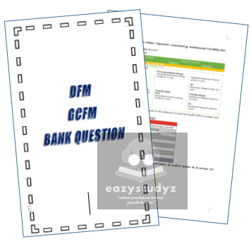 DFM GCFM BANK QUESTION WITH ANSWER FOR FAMILY MEDCINE, LOCUM GENERAL ...