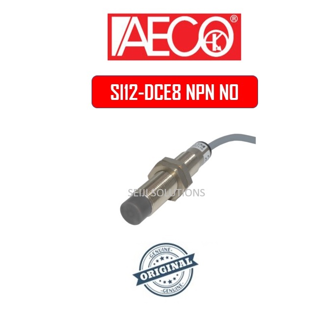AECO INDUCTIVE PROXIMITY SENSOR SI12-DCE8 NPN NO | Shopee Malaysia