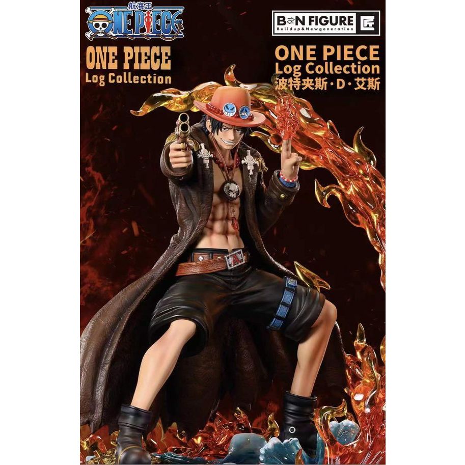 Build Up & New Generation Studio Portgas D Ace One Piece Resin Statue