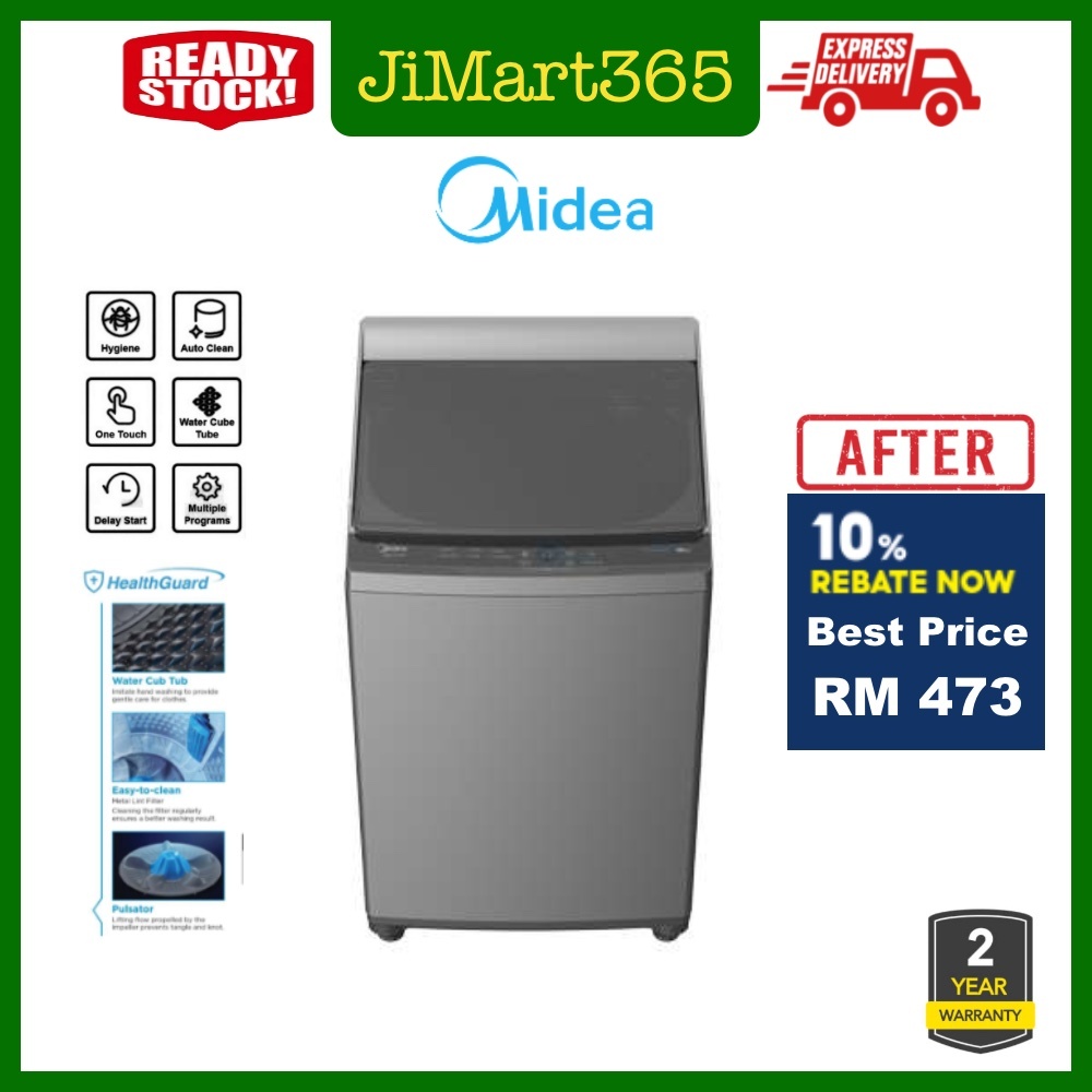 Midea/Toshiba Fully Auto Washing Machine 7KG/8kg MFW-EC750 MFW-EC850 ...