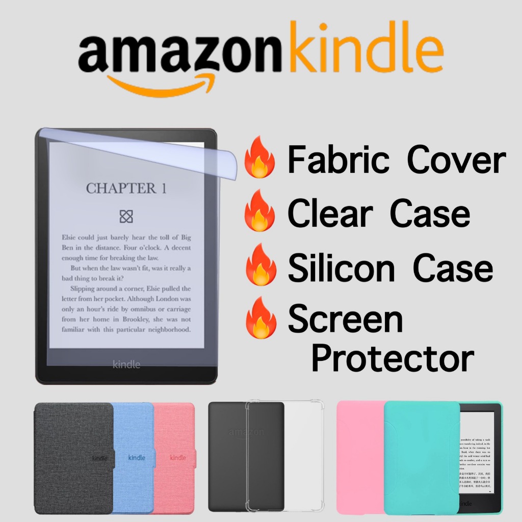 Étui Fin Et Léger Pour Kindle Paperwhite 12e Génération (2024) & Kindle Colorsoft Signature - Fonction Veille Automatique