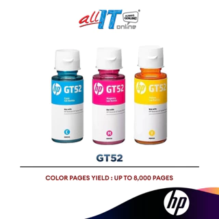 HP GT52 Ink Cartridge (Cyan/Magenta/Yellow)