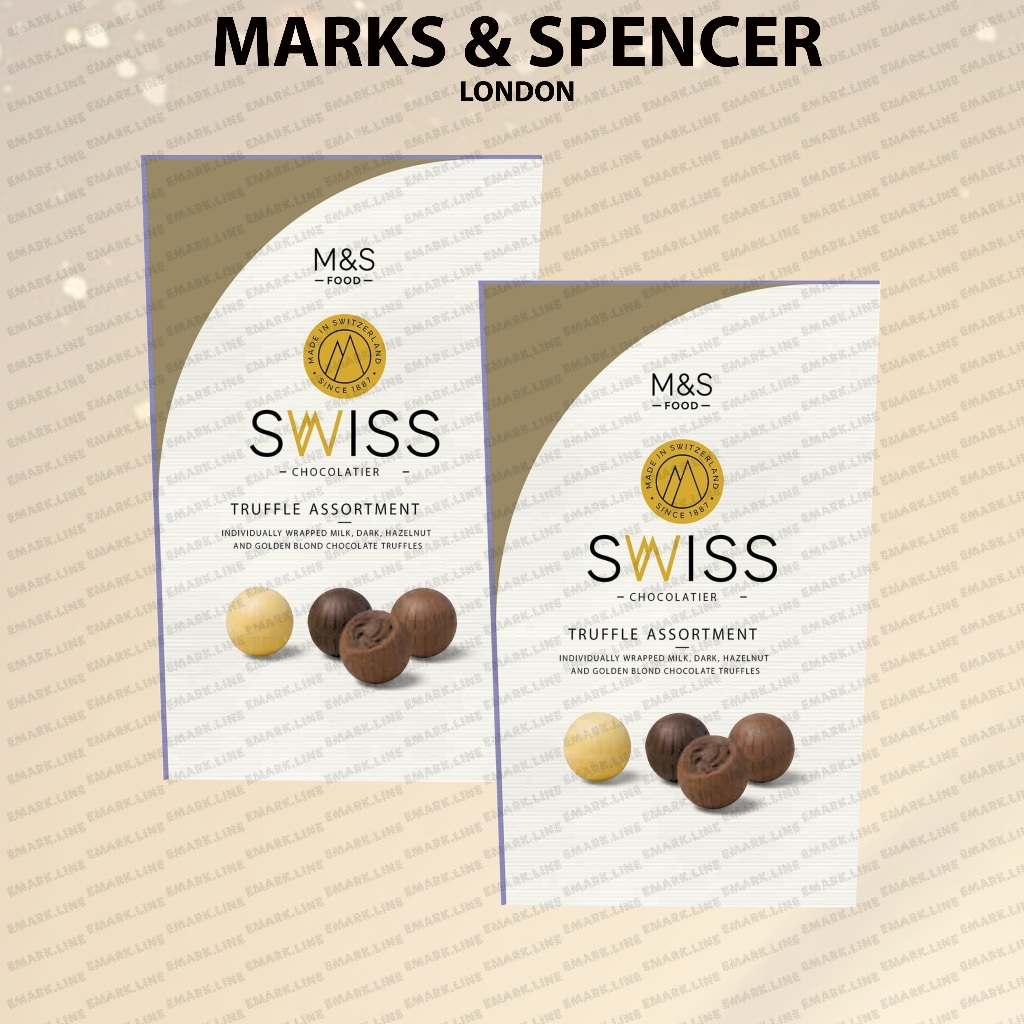 🌟 M&S Mark & Spencer Christmas Swiss Truffle Assortment Shopee Malaysia