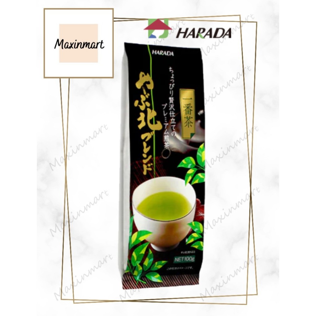 Harada Yabukita Blend Ichiban Cha Green Tea Leaf (100g) Shopee Malaysia