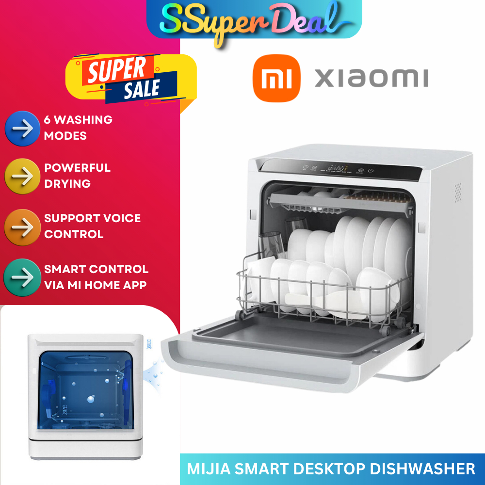 Xiaomi Mijia Smart Desktop Dishwasher 4 Dining Sets (China Version) 米家