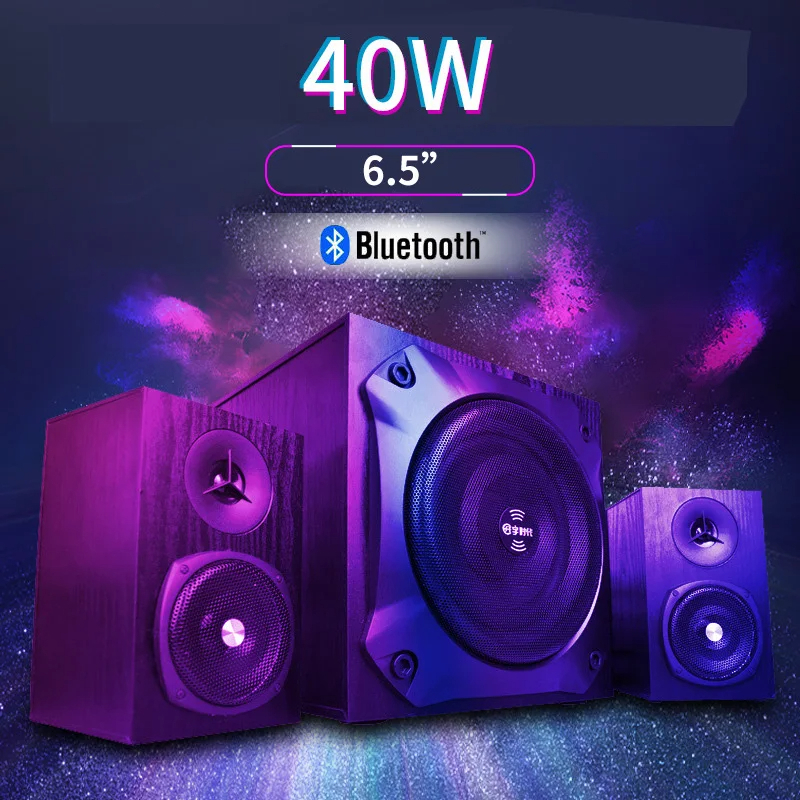 220V 40W Big Daddy Subwoofer Home Super Bass Bluetooth Hifi Speaker
