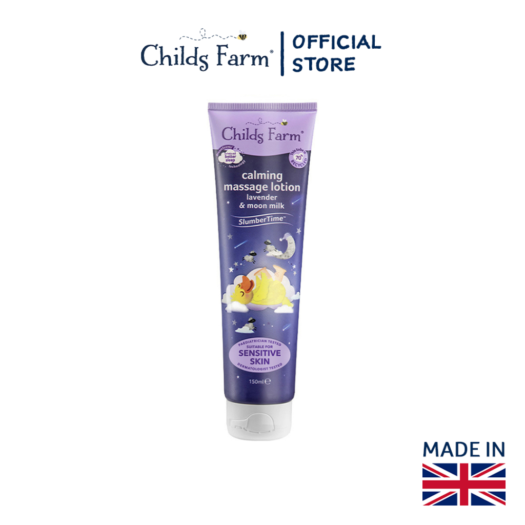 Childs Farm SlumberTime Calming Massage Lotion Lavender & Moon Milk