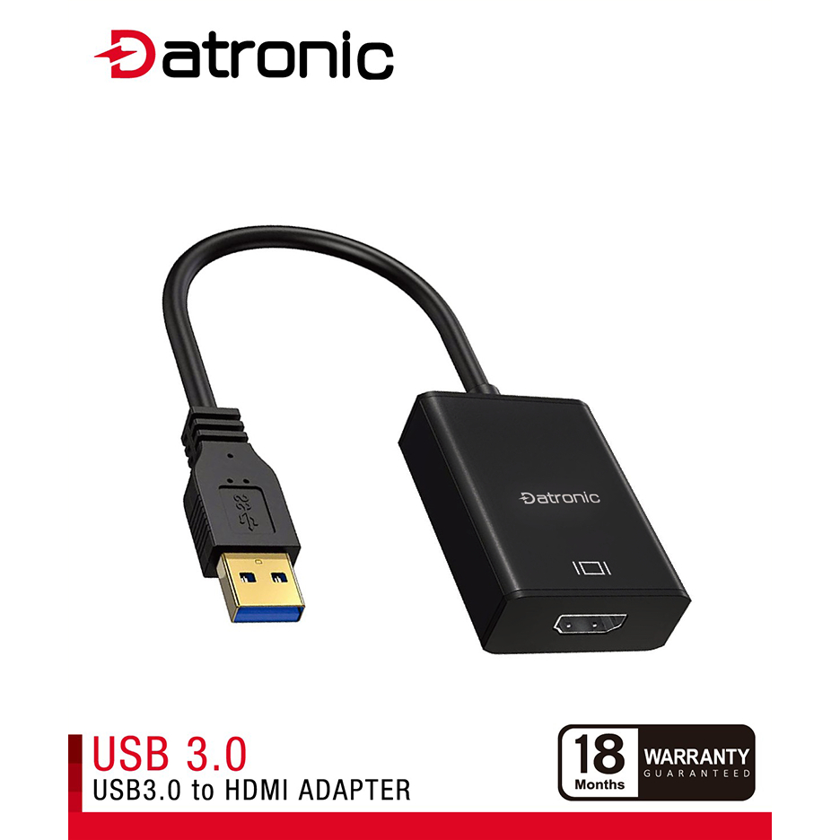 Datronic USB 3.0 to HDMI / USB 3.0 to HDMI VGA Converter Adapter DUSB