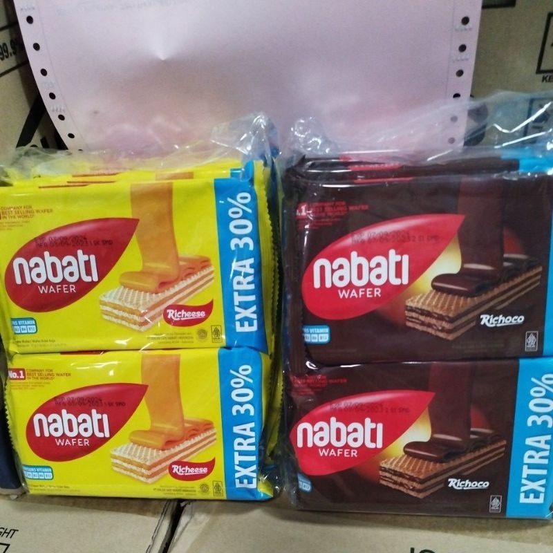 Nabati Wafer 37G Cheese & Choco(10's)extra 30% | Shopee Malaysia