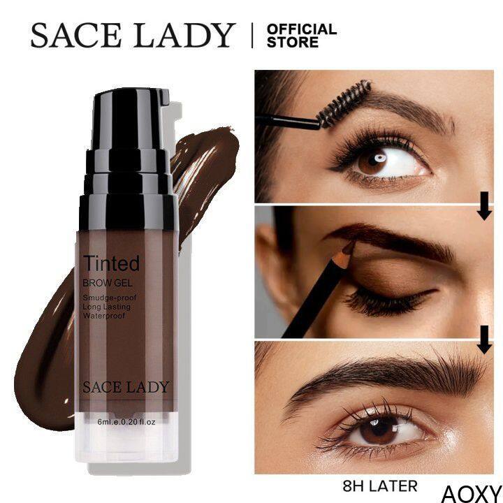 SACE LADY Eyebrow Cream Long Lasting Tinted Eyebrow Gel Waterproof