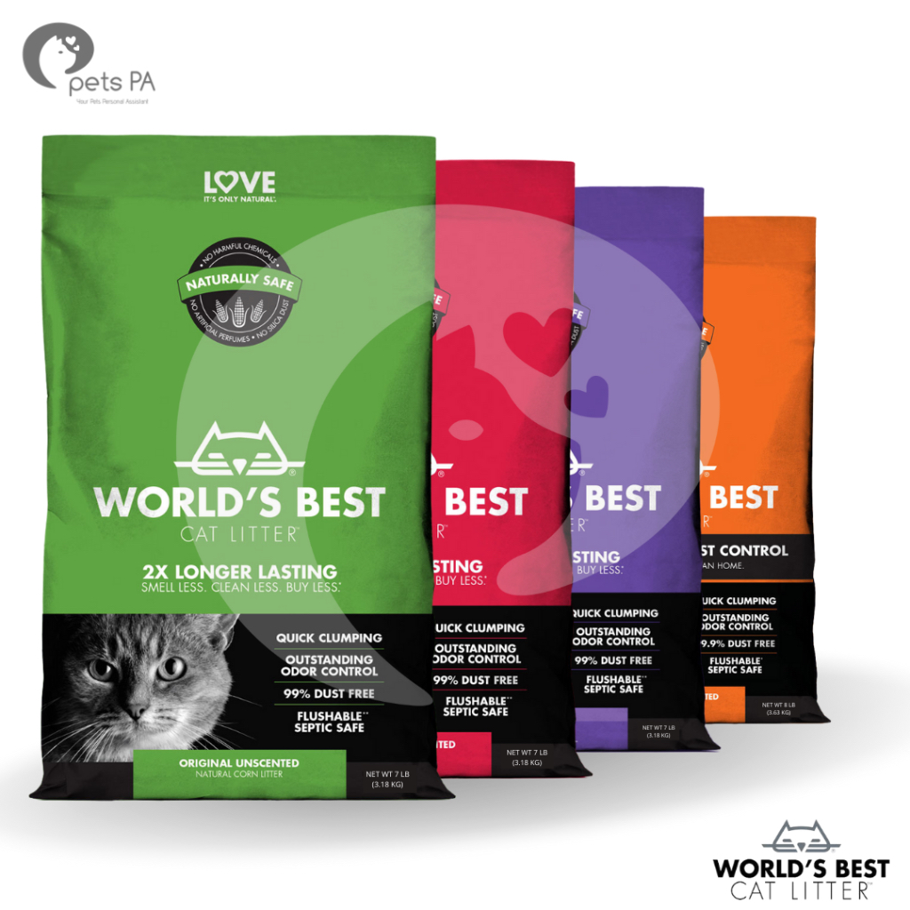 World's Best Cat Litter Original, Multiple Cat & Low Tracking (14LB