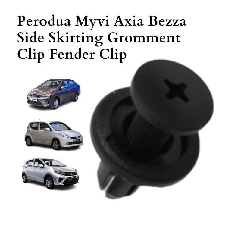 Perodua Myvi Axia Bezza Side Skirting Gromment Gromment Clip Fender ...