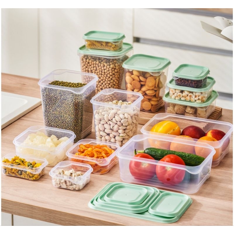 𝗜𝗞𝗘𝗔 Tupperware Ikea Pruta Food Container 17PCS PER SET/ Bekas Makanan ...