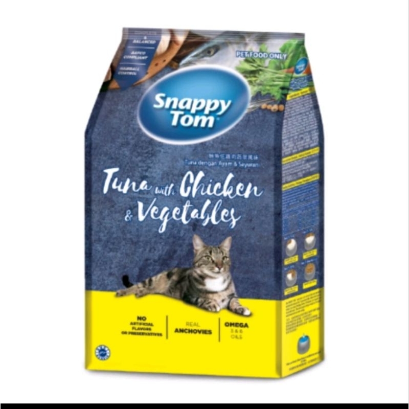 SNAPPY TOM TUNA ,CHICKEN,VEGETABLE (1KG). | Shopee Malaysia