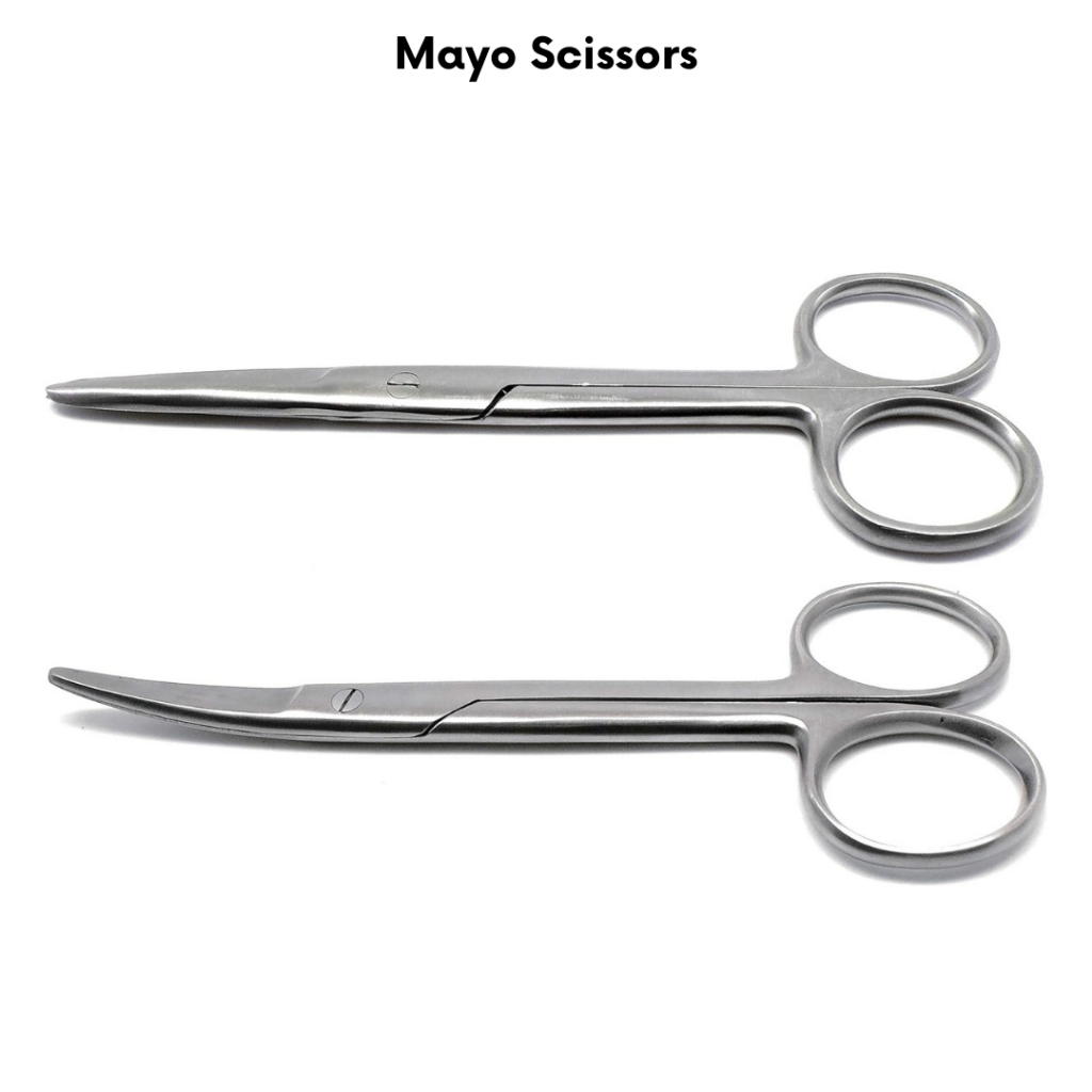 #Stainless Steel Mayo Dissecting Scissors #Surgical Operating ...