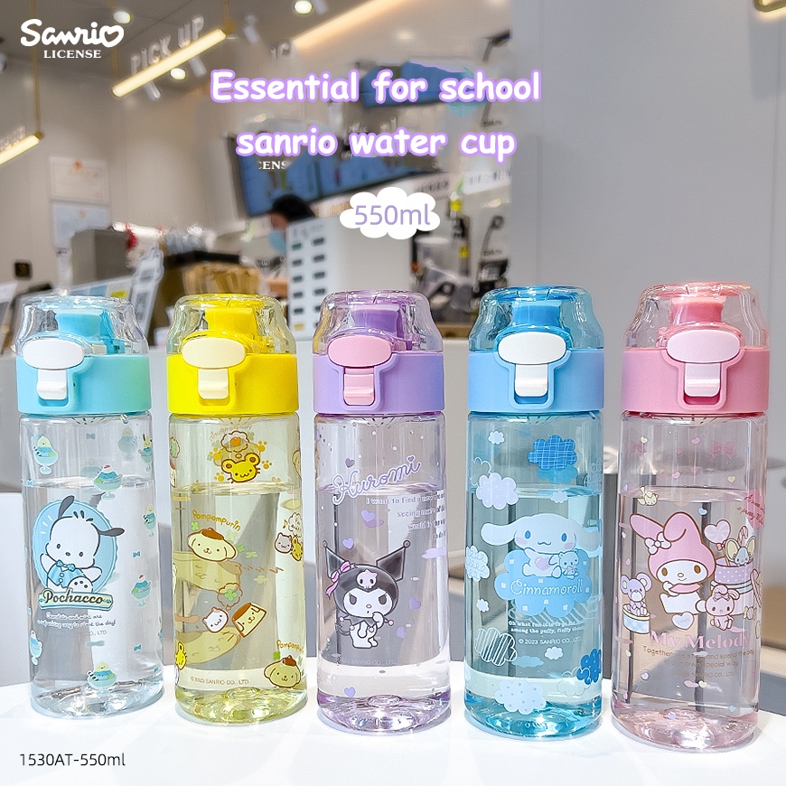 Sanrio Tritan kuromi melody Cinnamoroll Plastic Cup 550ml Transparent ...