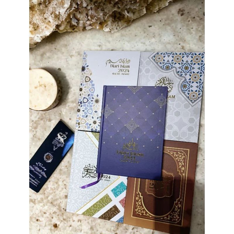 Promosi! Diari Islam Planner 2024 (A5 hard cover) ; Tahun 2024 1445H ...