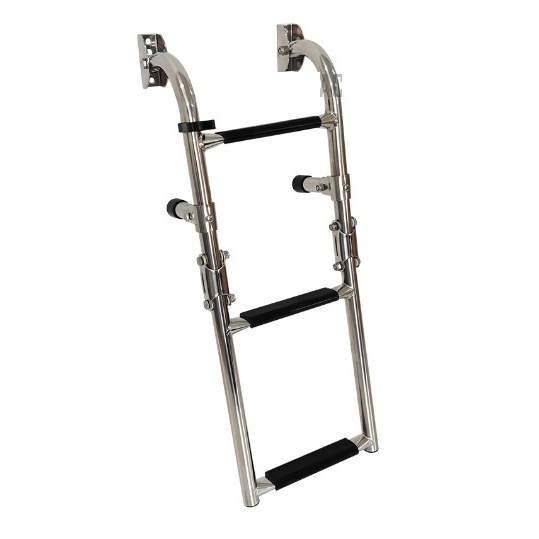 Ready 3 Step Yacht Ladder Platform Stainless Steel Swimming Pool Boat ...