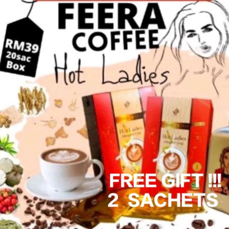 FEERA COFFEE + FREE 2 SACHETS‼️ | Shopee Malaysia