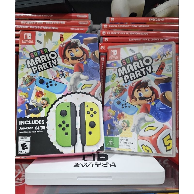 Nintendo Switch Game : Super Mario Party, Super Mario Odyssey, Luigi ...