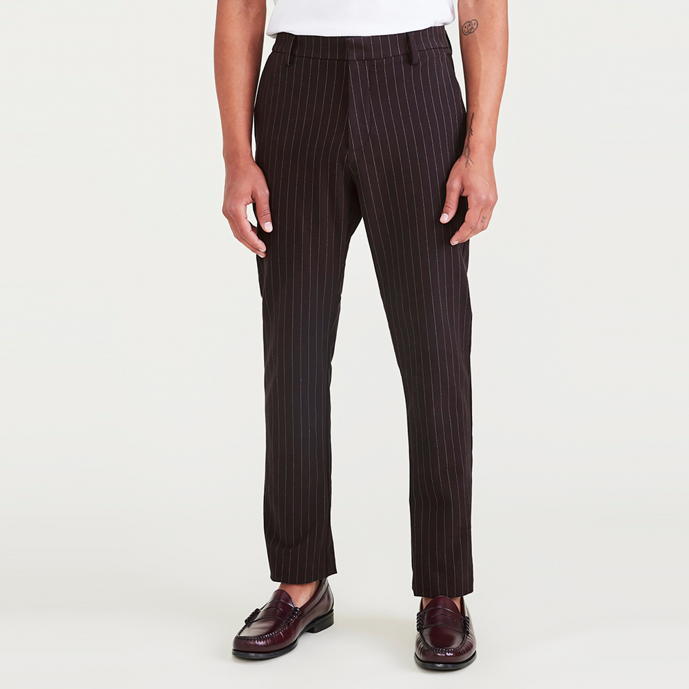Dockers Men's Slim Fit City Tech Trousers, Asphalt, 36Wx34L