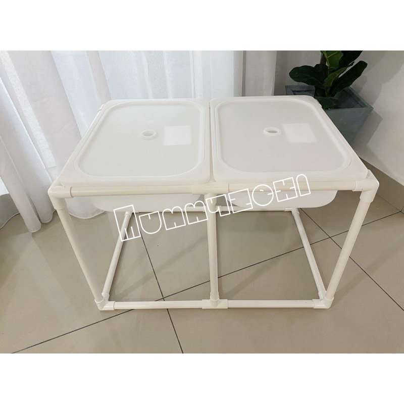 READY STOCK Ikea Trofast Sensory Flisat Table Montessori play(box+lids
