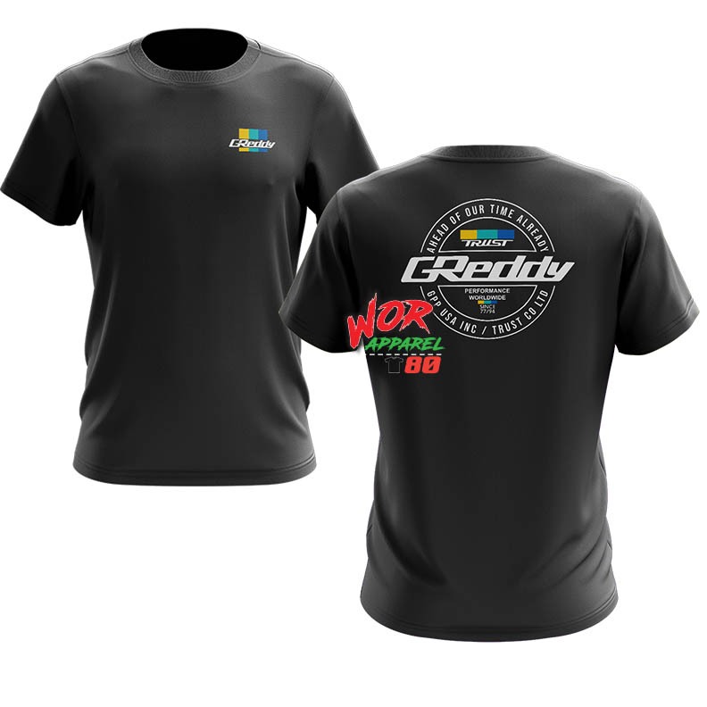 BAJU GREDDY TRUST RACING TURBO BOOST JAPAN MOTORSPORT VER 1 T SHIRT ...