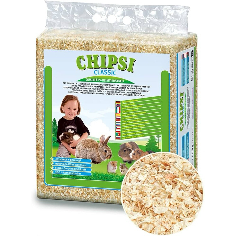 Chipsi Classic Hamster Bedding 1kg Bedding Hamster Serbuk Kayu Hamster