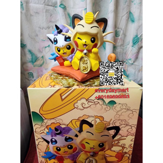 12 Style Anime Figures Toys Variable Face Model Pikachu Charmander
