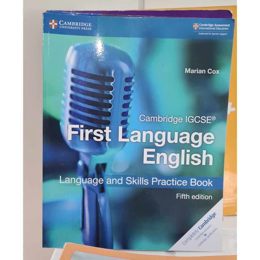 USED CAMBRIDGE IGCSE FIRST LANGUAGE ENGLISH LANGUAGE AND SKILLS ...