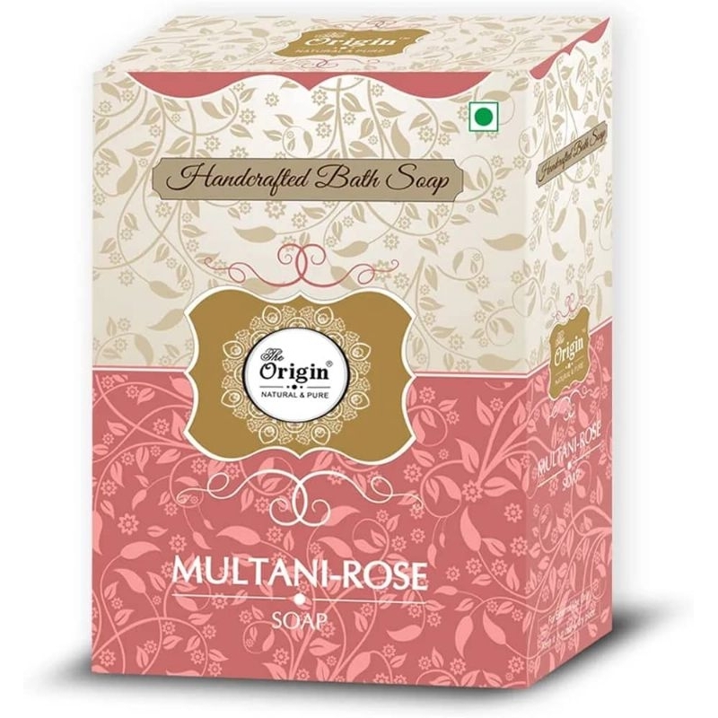 The Origin Kerala Handcrafted Natural Multani Rose Bath Soap Sabun ...