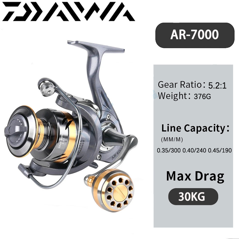 Daiwa Reel Spinning Reel Fishing Reel Sainless Steel Full Metal Cup