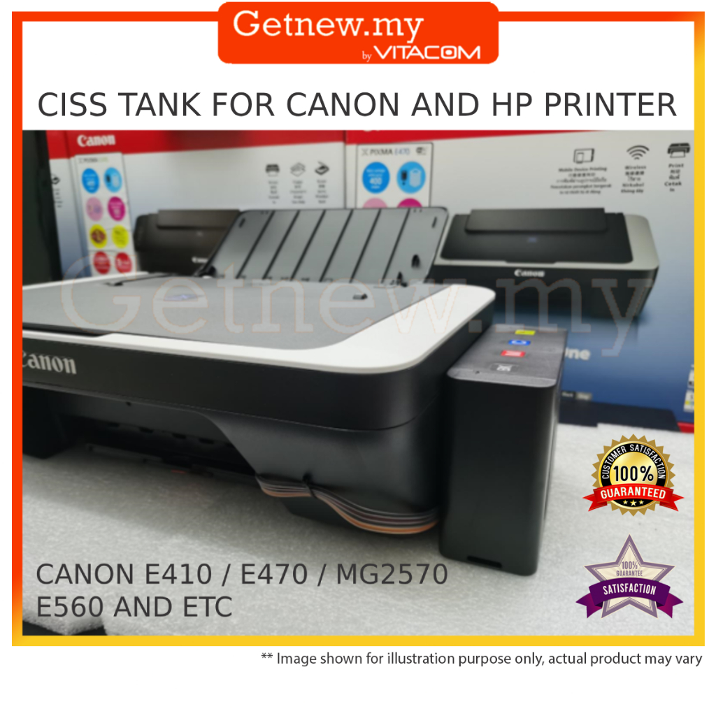 4 COLOURS CISS INK TANK CISS KIT TANK CONTINIOUS INK TANK SYSTEM FOR ...