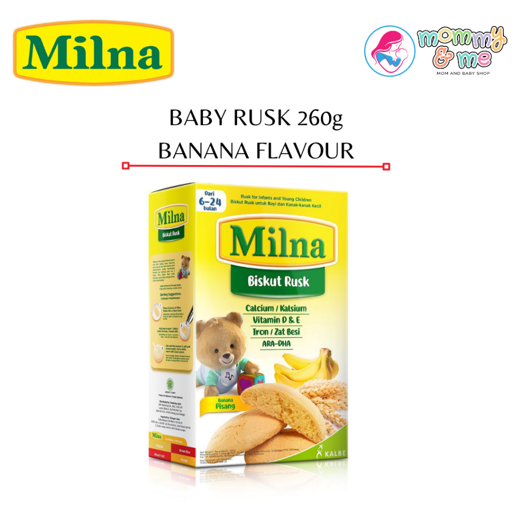 MILNA] BABY BISCUIT 130G Shopee Malaysia