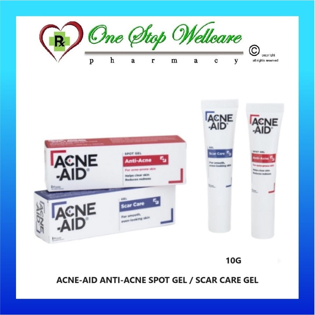 ACNE-AID ANTI-ACNE SPOT GEL / SCAR CARE GEL 10G | Shopee Malaysia
