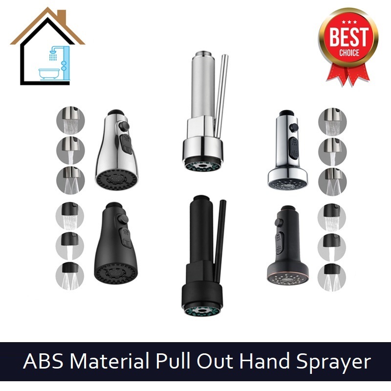[Series: 0000] G1/2” (20mm) Faucet Pull Out Sink Sprayer Replacement ...