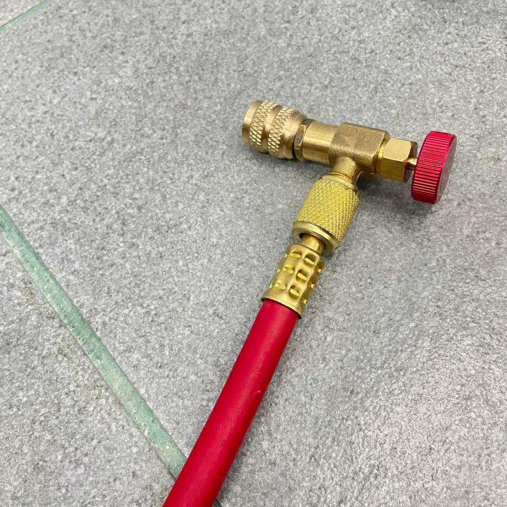 2pcs Liquid Valve R410A R22 Air Conditioning Refrigerant Adapter Refrigerant Charging Valve