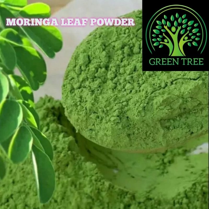 Organic Moringa Leaf Powder / Daun Pokok Kelo (100% Pure) | Shopee Malaysia