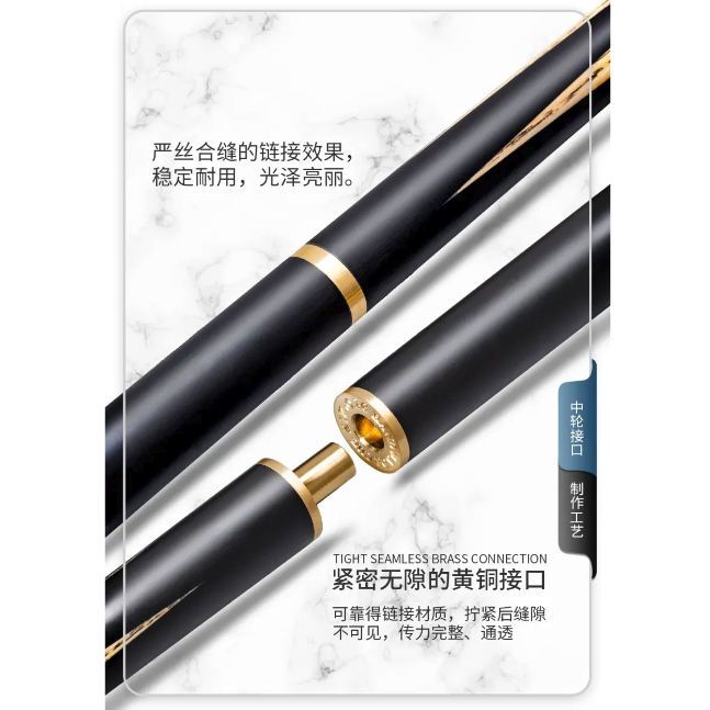 ［超美品］Omin outlawhero hand made cue Omin Outlaw Hero Handmade Snooker Cue 9.5mm Tips with Hard Case