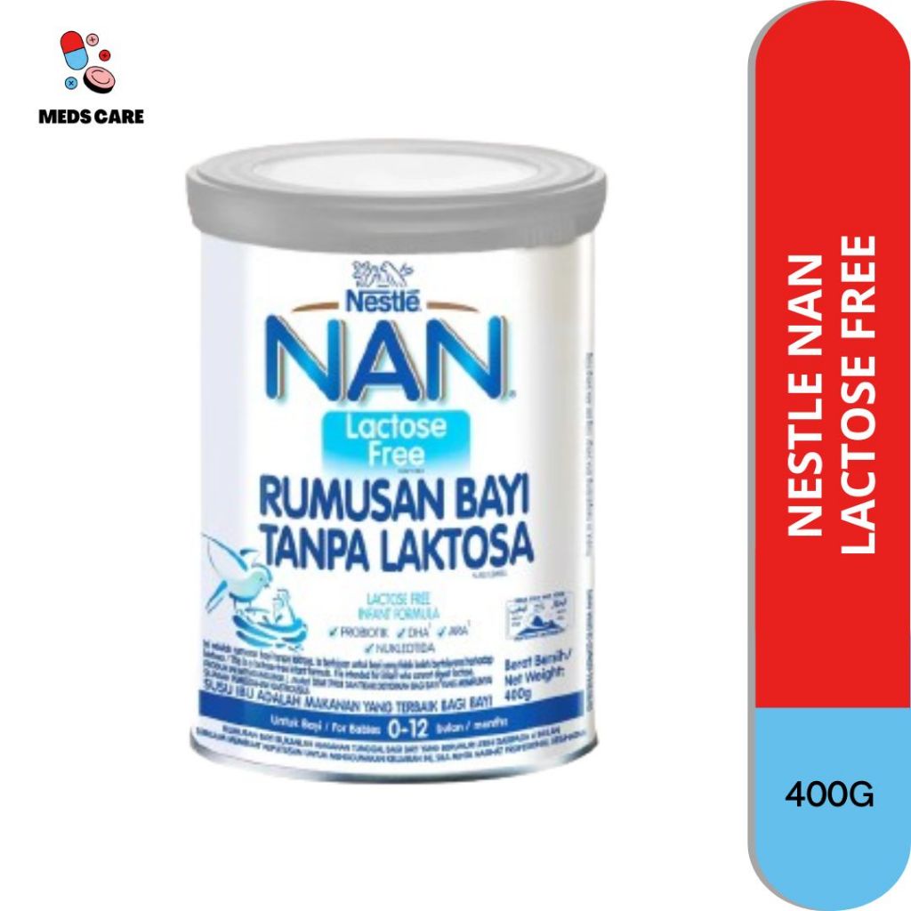 NESTLE NAN LACTOSE FREE RUMUSAN BAYI 400G (Exp 05/2025) Shopee Malaysia