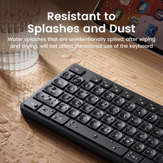UGREEN UG-KU004-25322 WIRELESS KEYBOARD 2.4GHZ 104 KEYS CONCAVE KEYCAPS ...